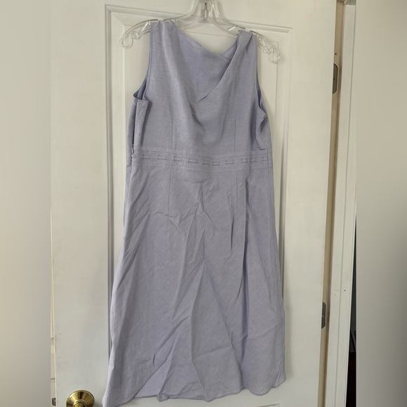 💥Ann Taylor LOFT Lavender Sleeveless Dress - Picture 5 of 9